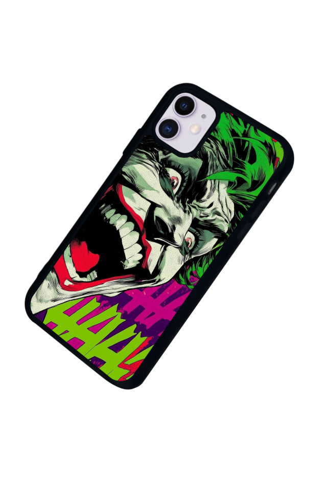 iPhone 11 Uyumlu Joker Tasarımlı Glossy Premium Kılıf