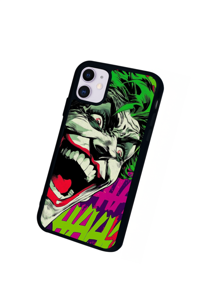 iPhone 11 Uyumlu Joker Tasarımlı Glossy Premium Kılıf
