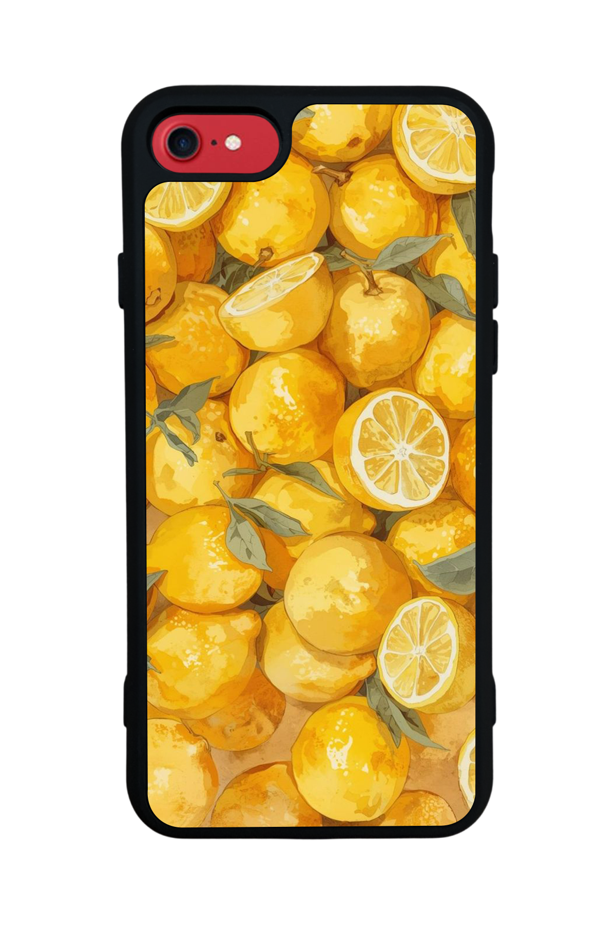 iPhone 7 Uyumlu Limon Tasarımlı Glossy Premium Kılıf