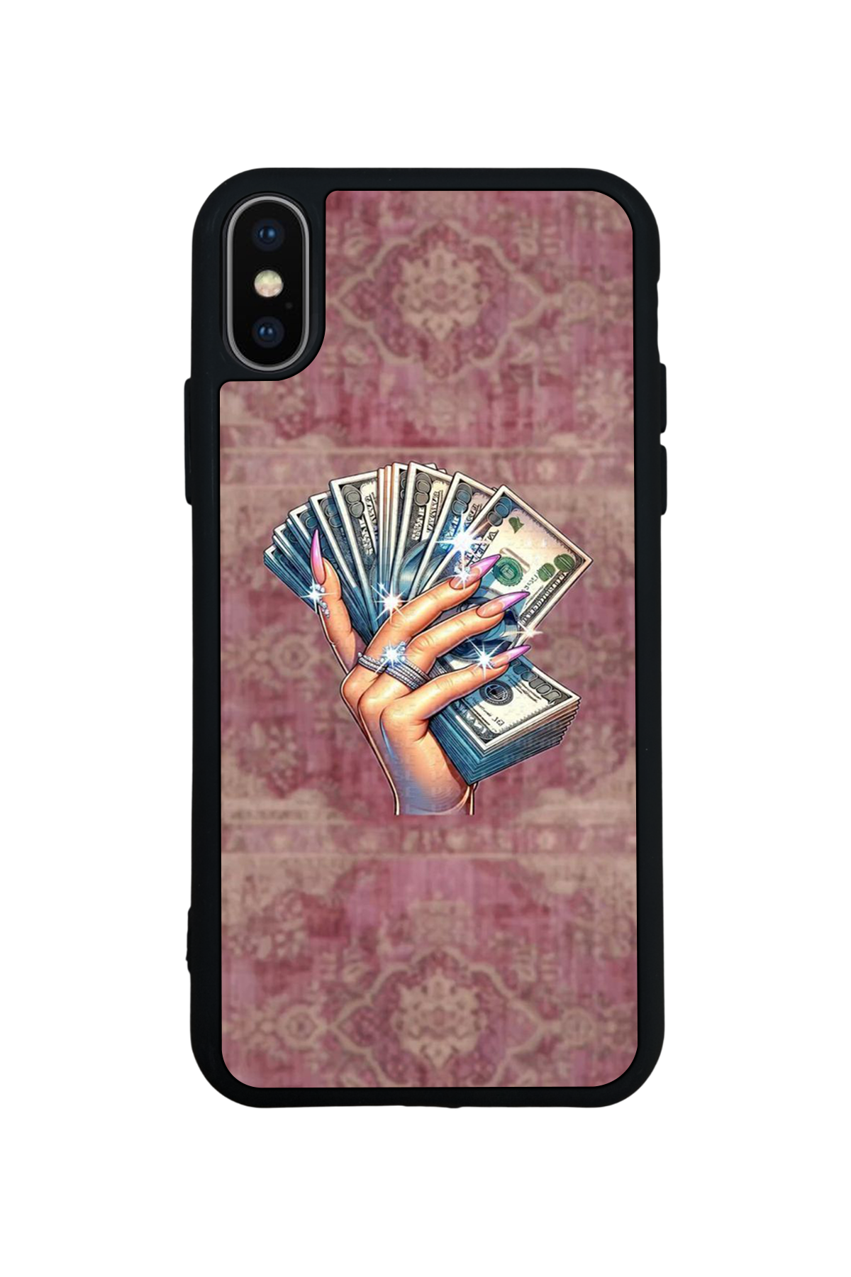 iPhone XS Max Uyumlu Money Para Tasarımlı Glossy Premium Kılıf