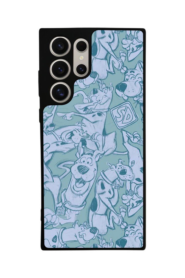 Samsung Galaxy S23 Ultra Uyumlu Scooby Doo Tasarımlı Glossy Premium Kılıf