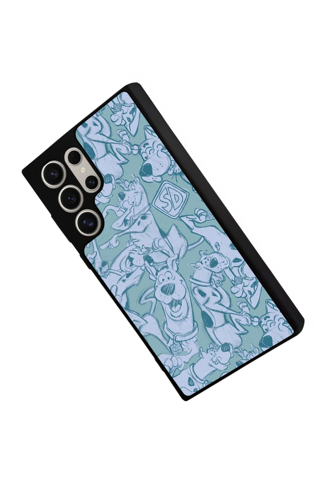 Samsung Galaxy S23 Ultra Uyumlu Scooby Doo Tasarımlı Glossy Premium Kılıf