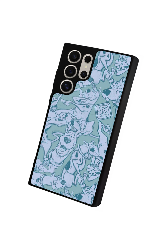 Samsung Galaxy S23 Ultra Uyumlu Scooby Doo Tasarımlı Glossy Premium Kılıf