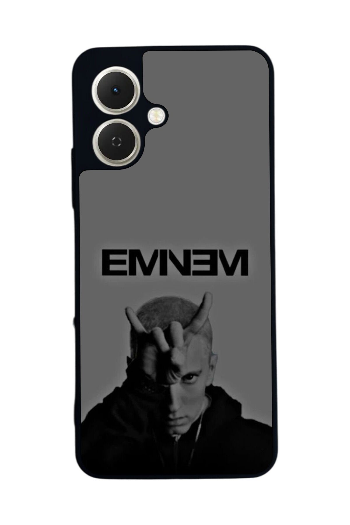 Tecno Spark GO 2 Uyumlu Eminem Tasarımlı Glossy Premium Kılıf
