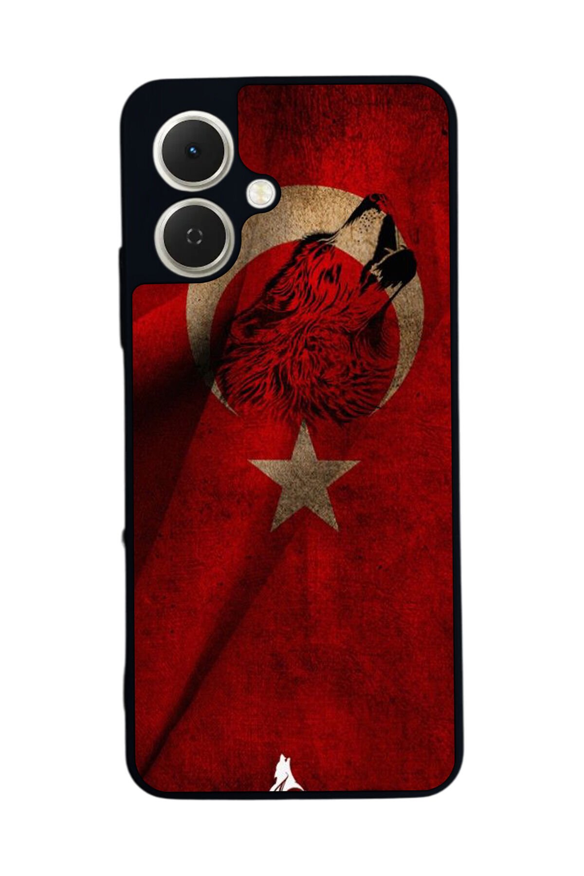 Tecno Spark GO 2 Uyumlu Türk Bayragi Tasarımlı Glossy Premium Kılıf