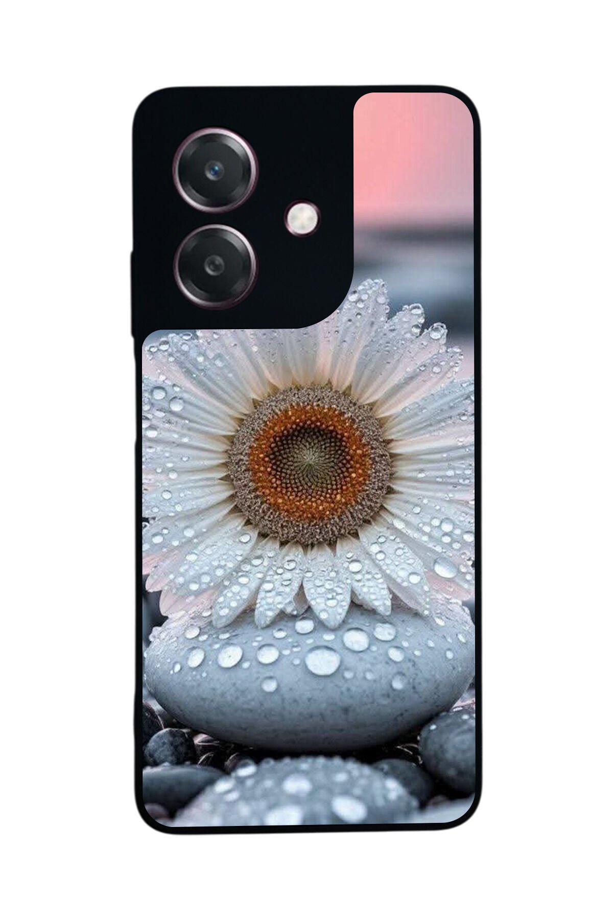 Oppo A3 5G Uyumlu Cicek Tasarımlı Glossy Premium Kılıf