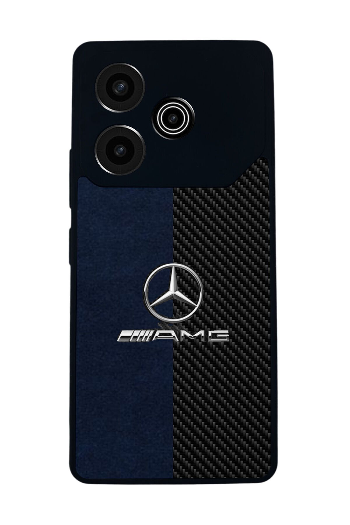 Tecno Pova 6 Uyumlu Mercedes Tasarımlı Glossy Premium Kılıf