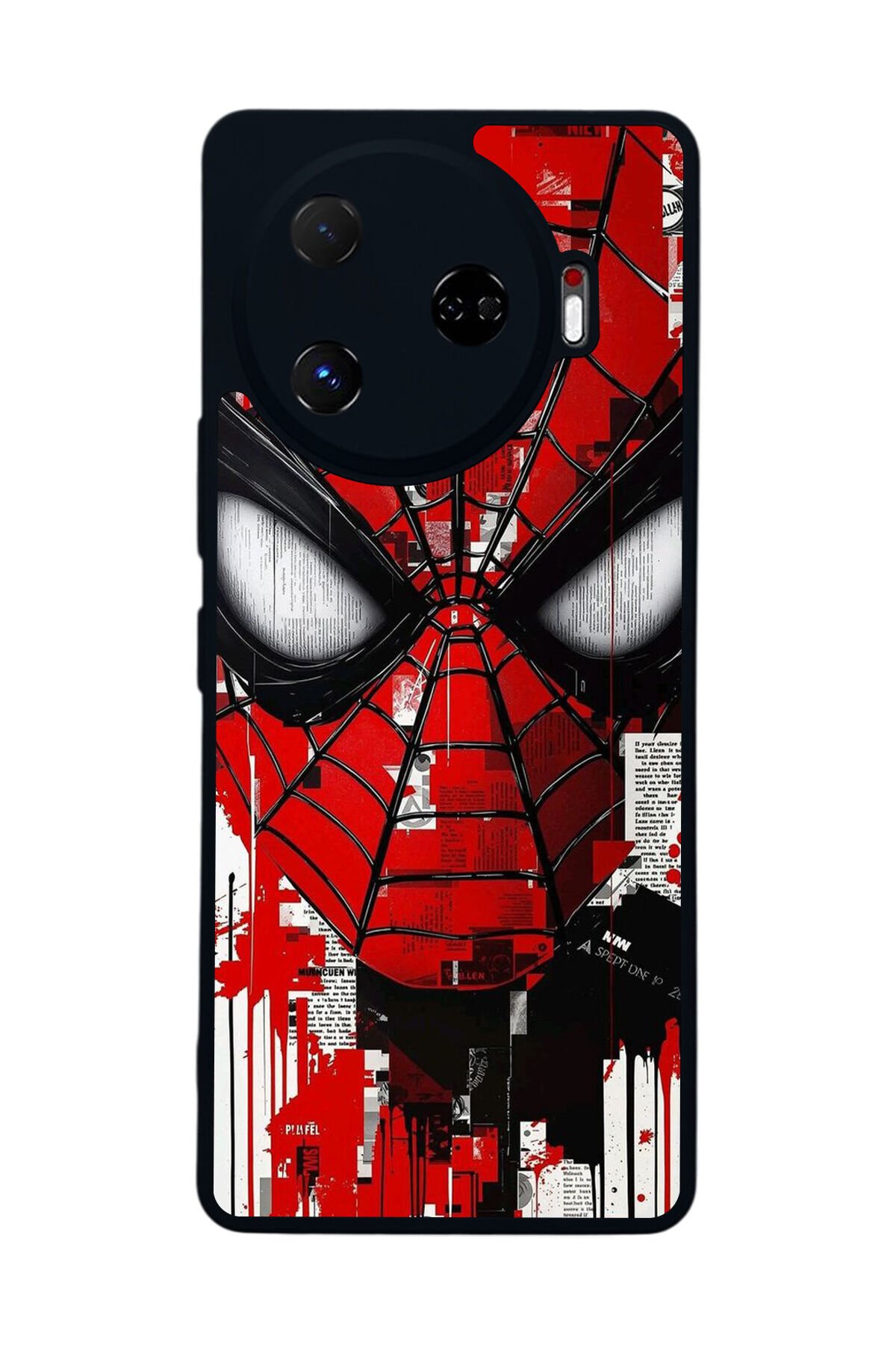 Tecno Camon 30 Pro Uyumlu Spider Man ( Örümcek Adam ) Tasarımlı Glossy Premium Kılıf