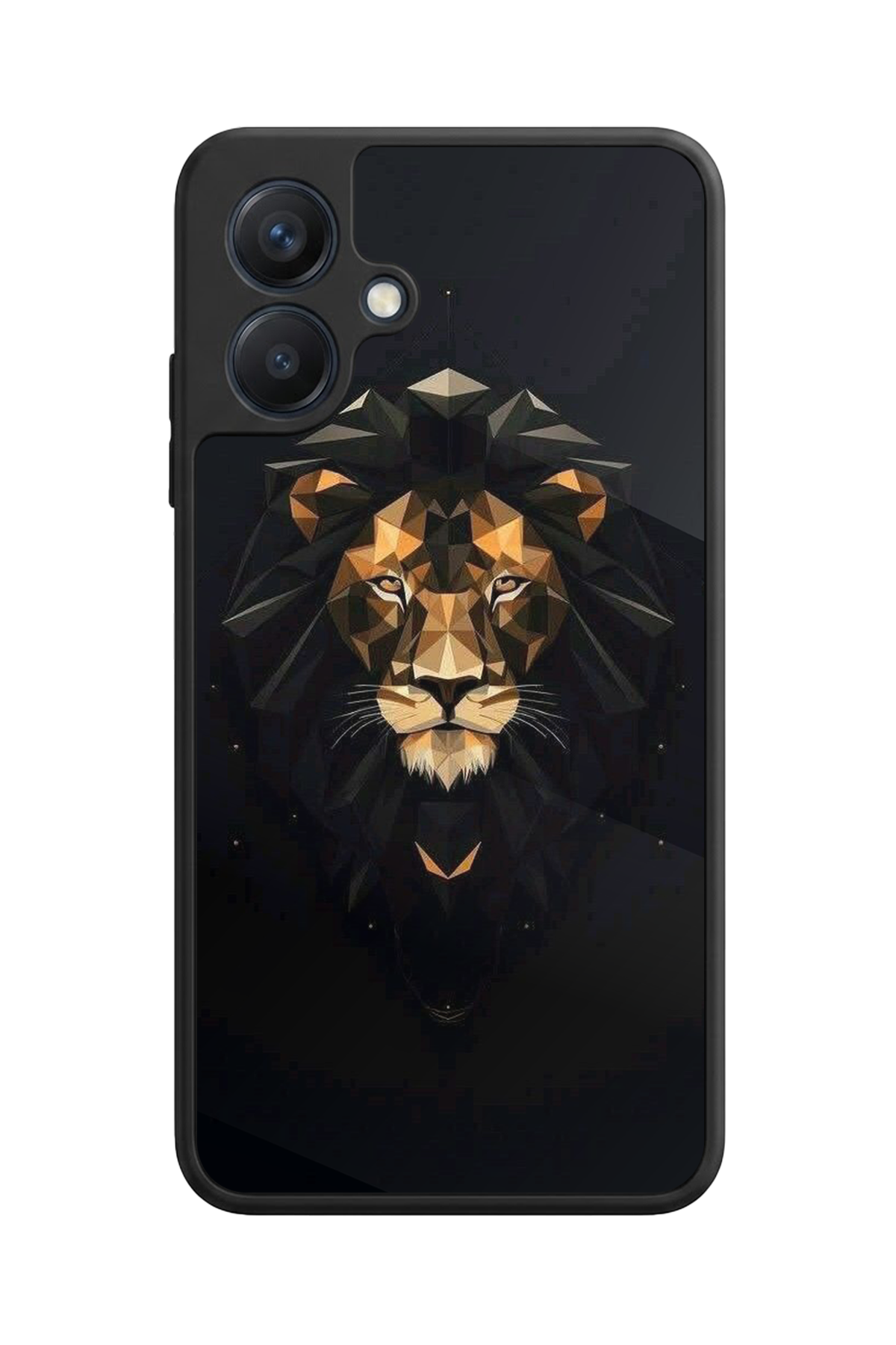 Samsung Galaxy A07 Uyumlu Aslan Tasarımlı Glossy Premium Kılıf