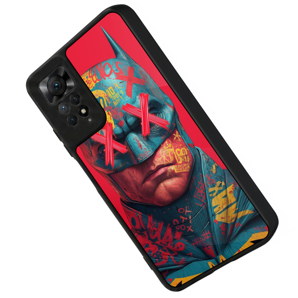 Xiaomi Redmi Note 12 Pro Uyumlu Batman Tasarımlı Glossy Premium Kılıf