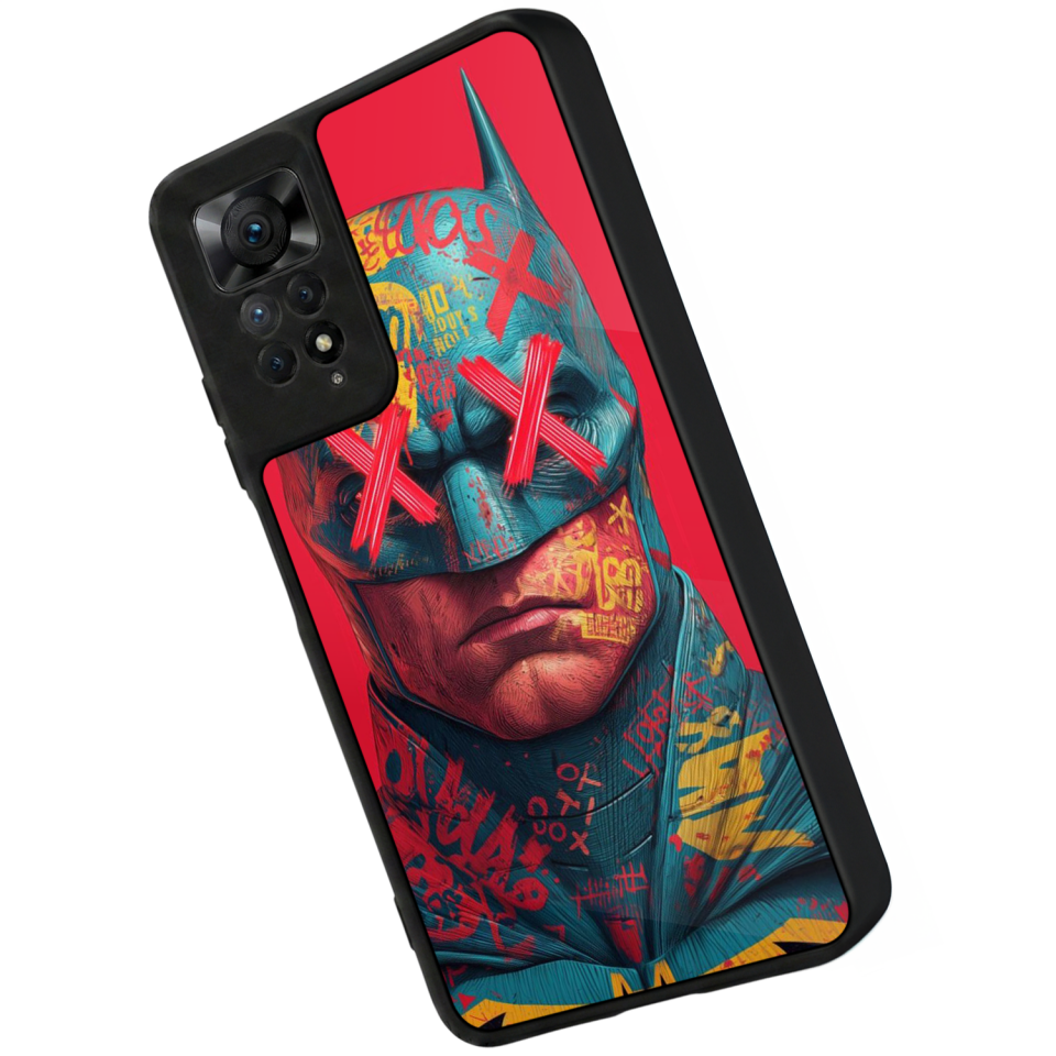 Xiaomi Redmi Note 12 Pro Uyumlu Batman Tasarımlı Glossy Premium Kılıf