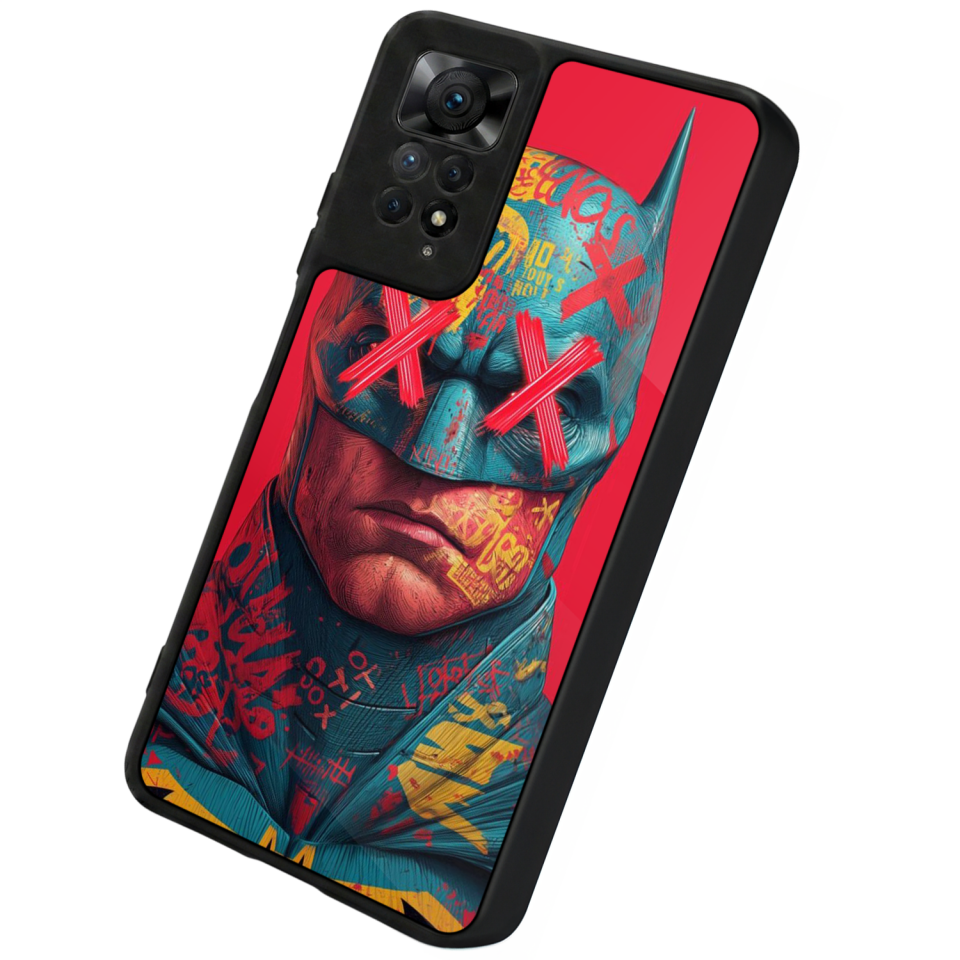 Xiaomi Redmi Note 12 Pro Uyumlu Batman Tasarımlı Glossy Premium Kılıf