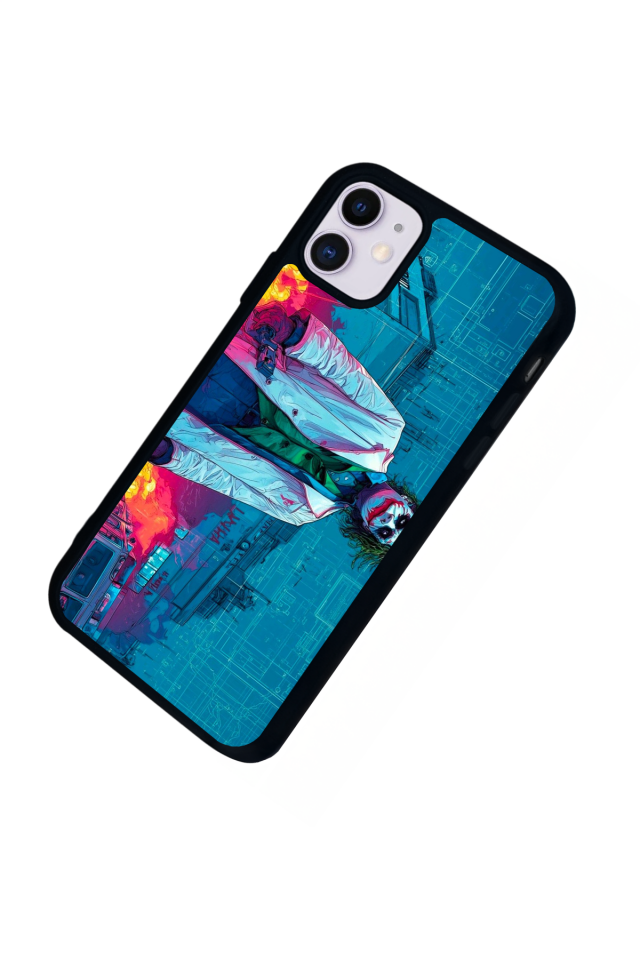 iPhone 11 Uyumlu Joker Tasarımlı Glossy Premium Kılıf