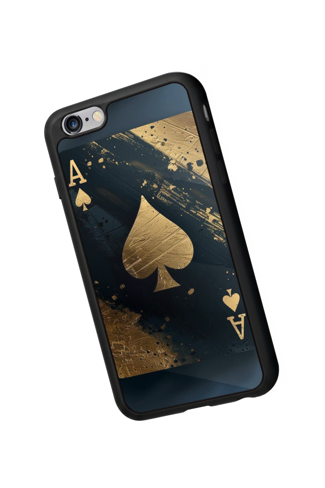 iPhone 6 Plus Uyumlu Kart Tasarımlı Glossy Premium Kılıf