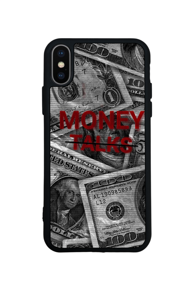 iPhone XS Max Uyumlu Money Para Tasarımlı Glossy Premium Kılıf