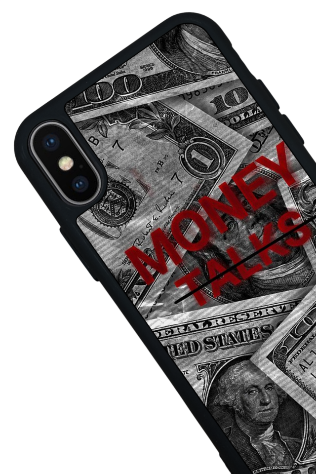 iPhone XS Max Uyumlu Money Para Tasarımlı Glossy Premium Kılıf