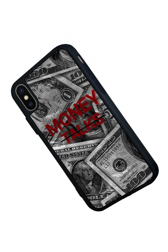 iPhone XS Max Uyumlu Money Para Tasarımlı Glossy Premium Kılıf