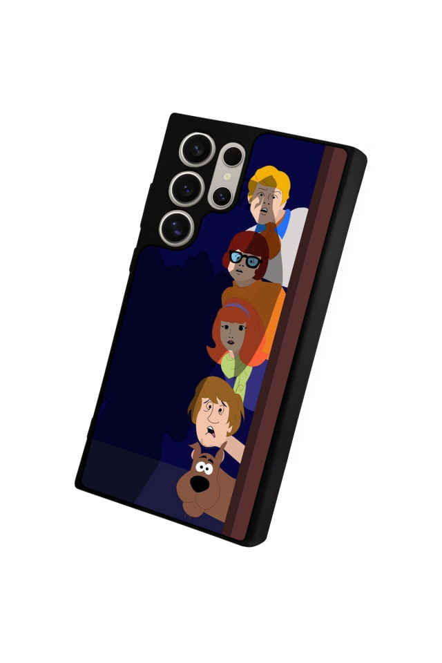 Samsung Galaxy S23 Ultra Uyumlu Scooby Doo Tasarımlı Glossy Premium Kılıf