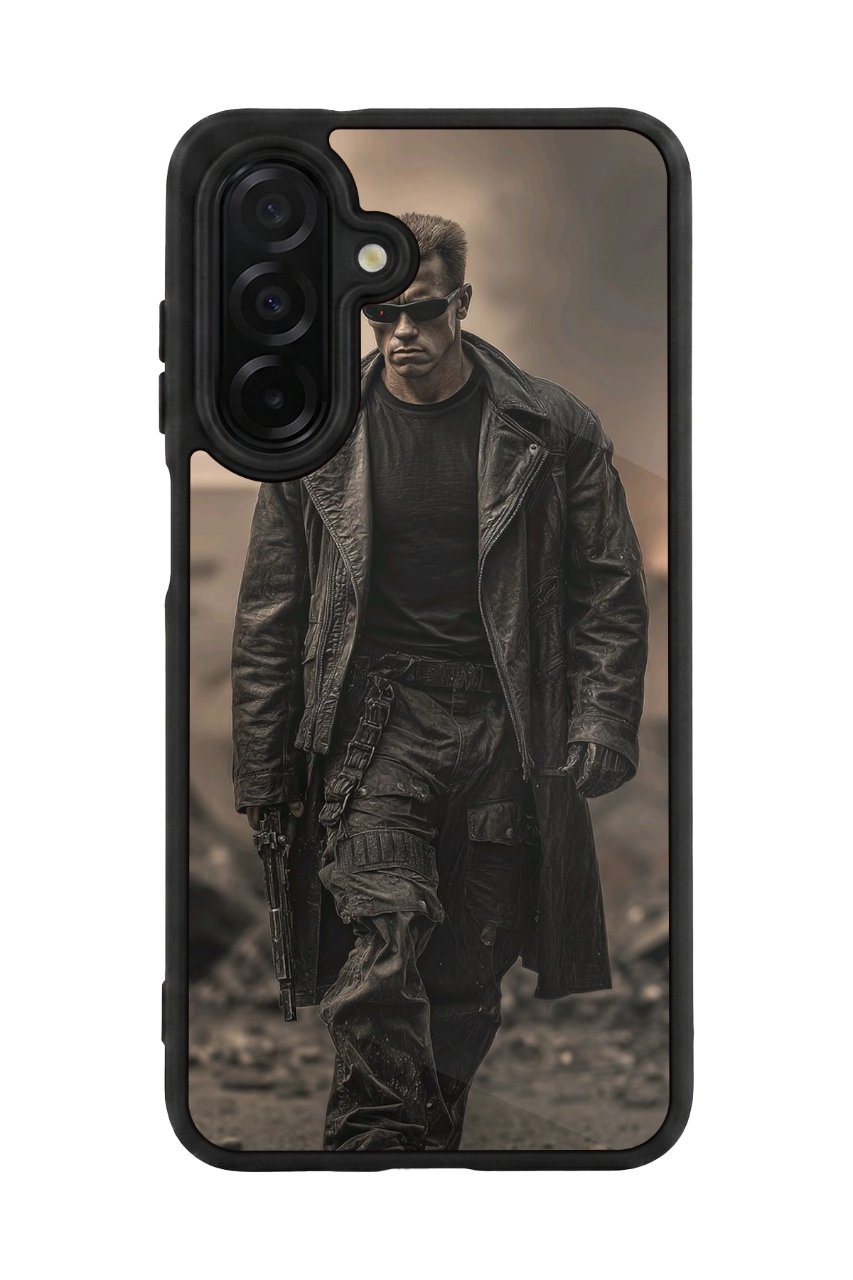 Samsung Galaxy A56 Uyumlu Terminator Tasarımlı Glossy Premium Kılıf