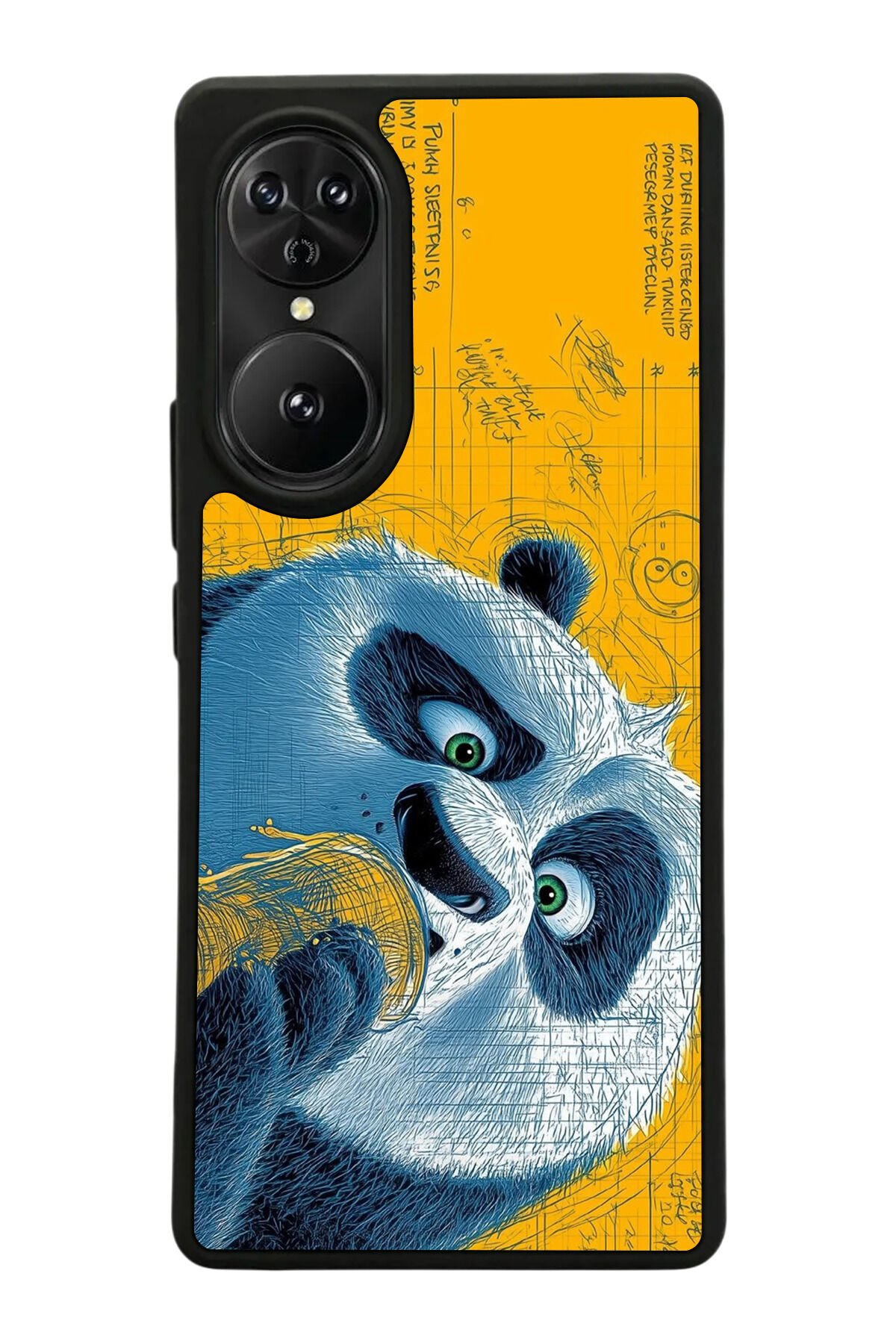 Reeder S19 Max Pro S EDGE Uyumlu Kung Fu Panda Tasarımlı Glossy Premium Kılıf