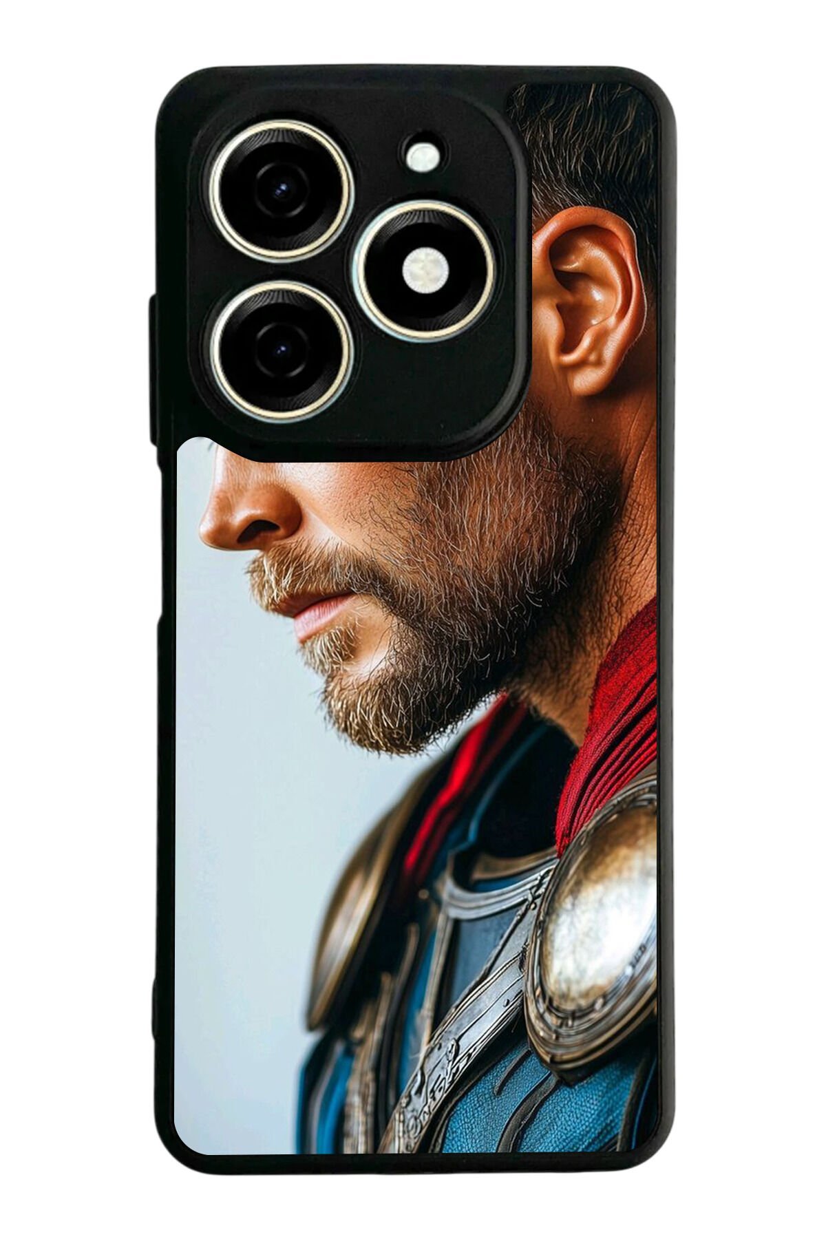 Tecno Spark 20/20C Uyumlu Thor Tasarımlı Glossy Premium Kılıf