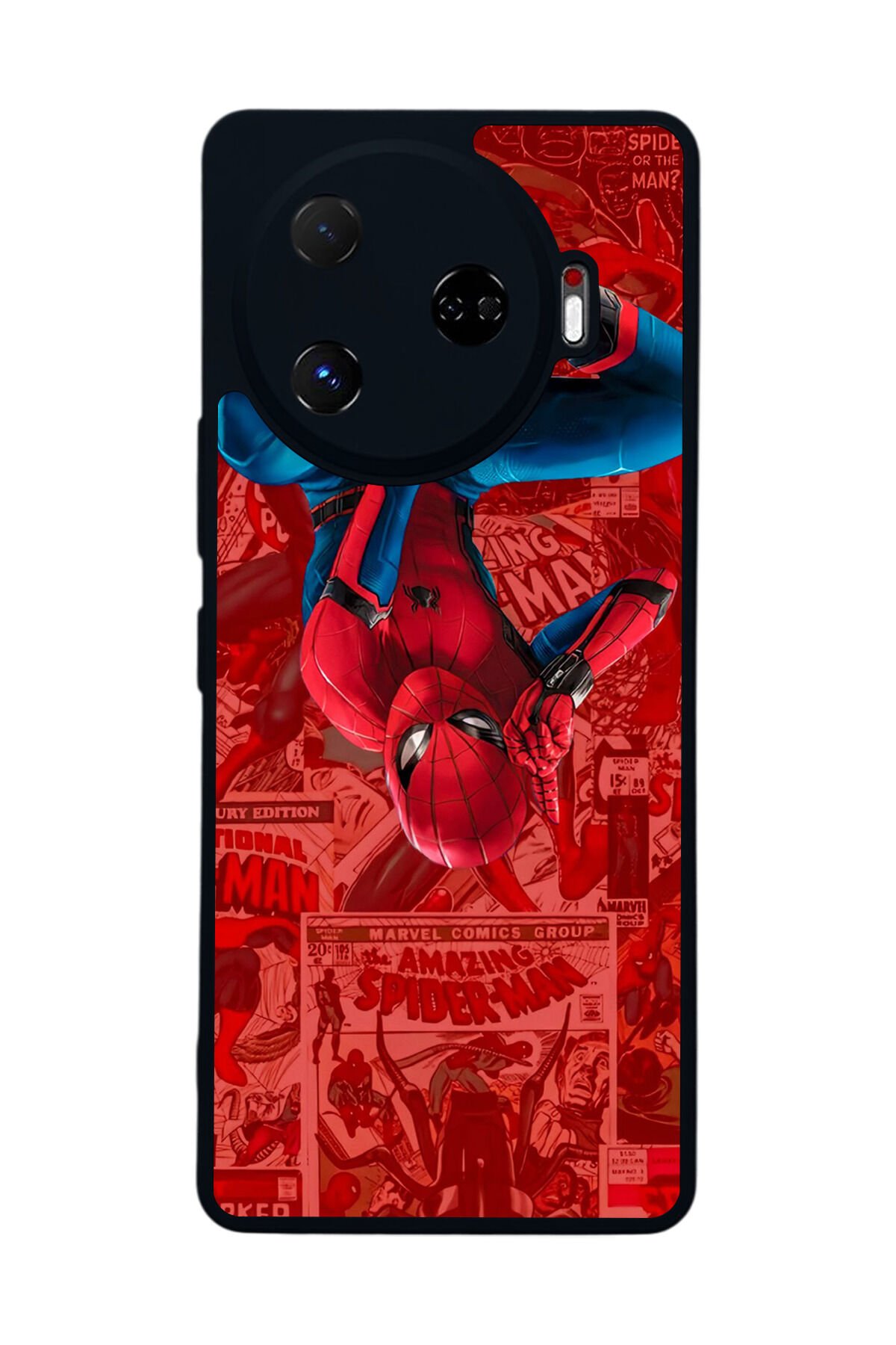 Tecno Camon 30 Pro Uyumlu Spider Man ( Örümcek Adam ) Tasarımlı Glossy Premium Kılıf