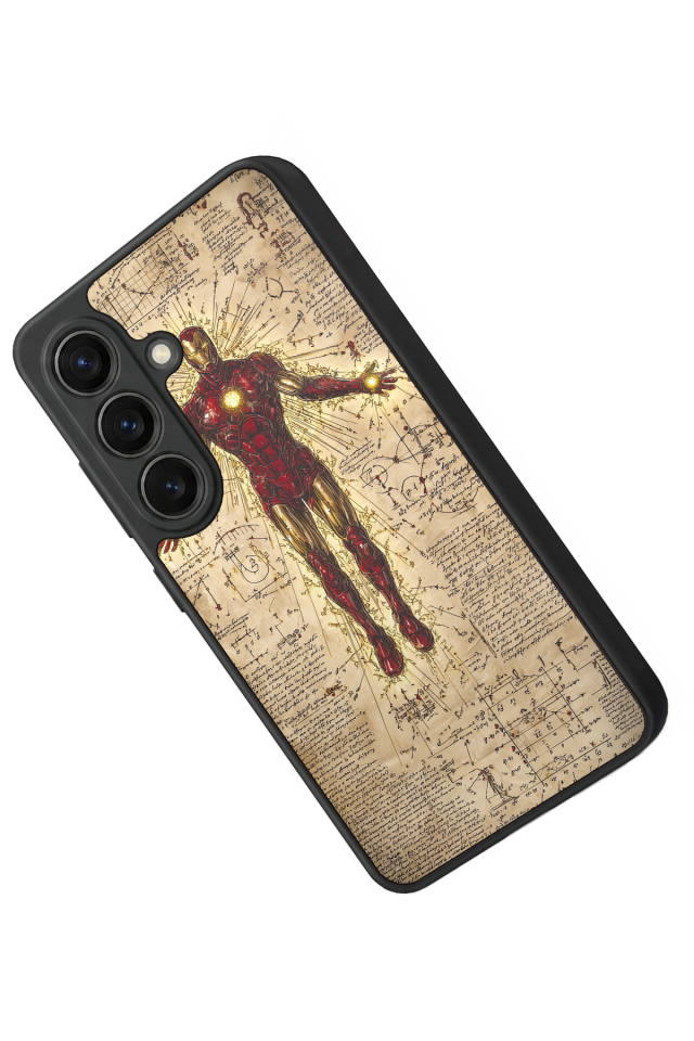 Samsung Galaxy S26 Uyumlu Iron Man ( Demir Adam ) Tasarımlı Glossy Premium Kılıf