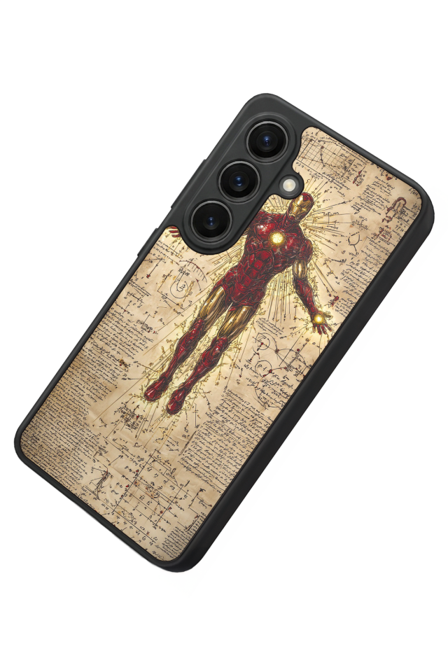 Samsung Galaxy S26 Uyumlu Iron Man ( Demir Adam ) Tasarımlı Glossy Premium Kılıf