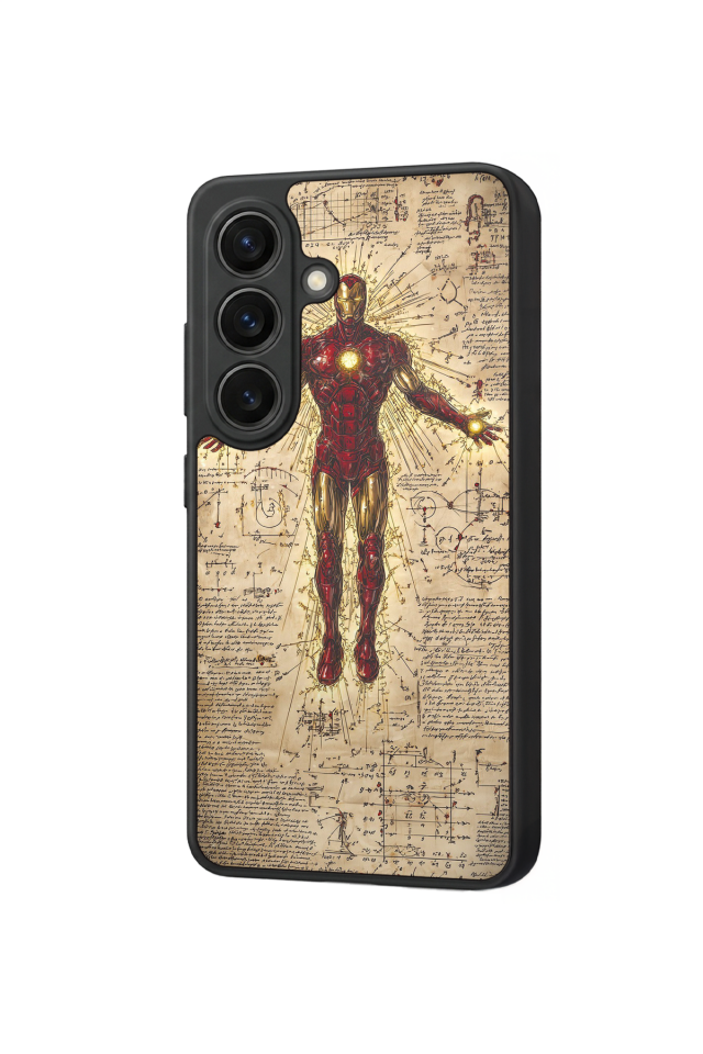 Samsung Galaxy S26 Uyumlu Iron Man ( Demir Adam ) Tasarımlı Glossy Premium Kılıf