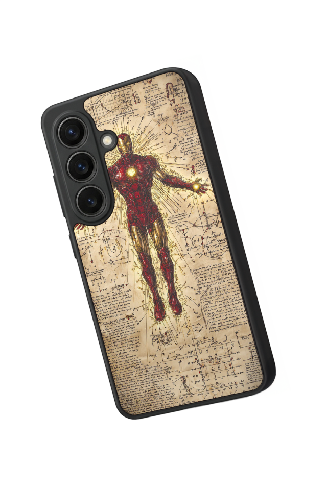 Samsung Galaxy S26 Uyumlu Iron Man ( Demir Adam ) Tasarımlı Glossy Premium Kılıf