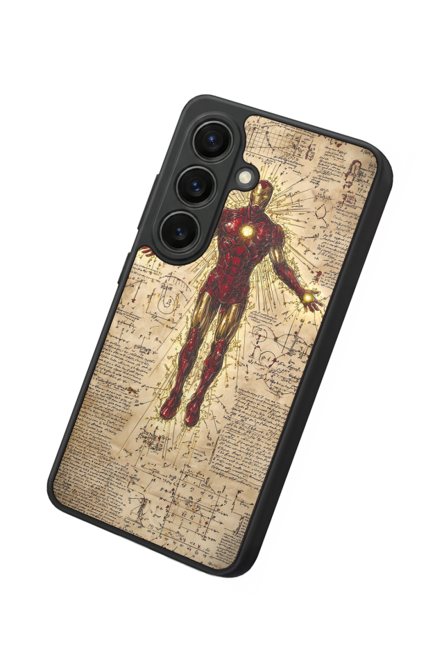 Samsung Galaxy S26 Uyumlu Iron Man ( Demir Adam ) Tasarımlı Glossy Premium Kılıf