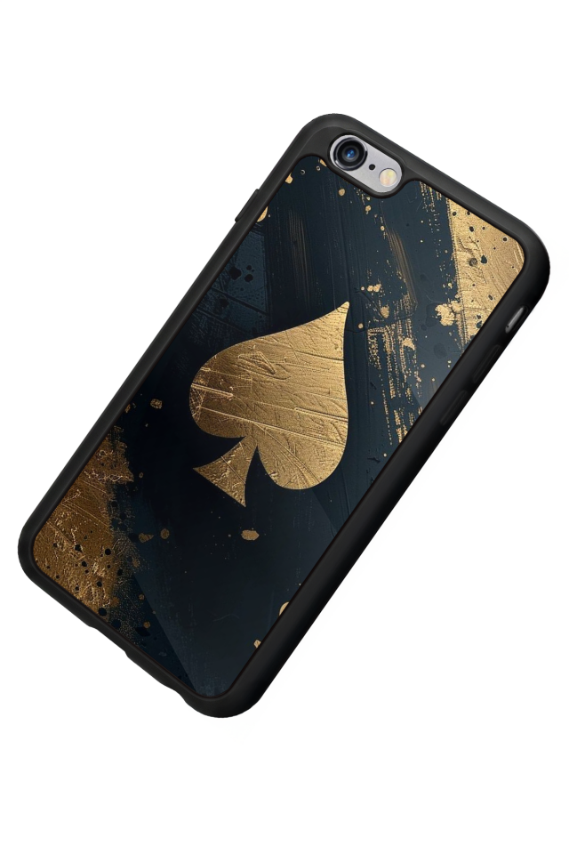 iPhone 6 Plus Uyumlu Kart Tasarımlı Glossy Premium Kılıf