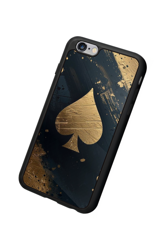 iPhone 6 Plus Uyumlu Kart Tasarımlı Glossy Premium Kılıf