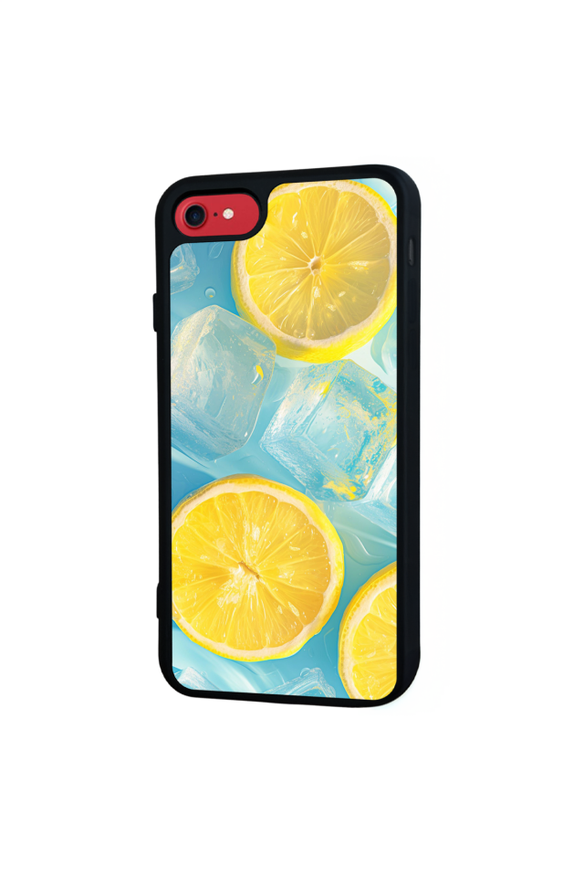 iPhone 7 Uyumlu Limon Tasarımlı Glossy Premium Kılıf