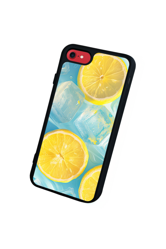 iPhone 7 Uyumlu Limon Tasarımlı Glossy Premium Kılıf