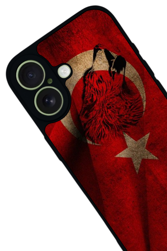 iPhone 17 Uyumlu Türk Bayragi Tasarımlı Glossy Premium Kılıf