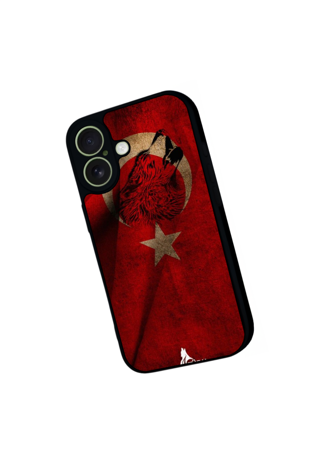 iPhone 17 Uyumlu Türk Bayragi Tasarımlı Glossy Premium Kılıf