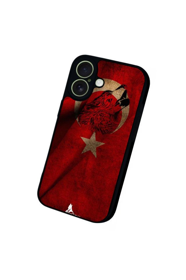 iPhone 17 Uyumlu Türk Bayragi Tasarımlı Glossy Premium Kılıf