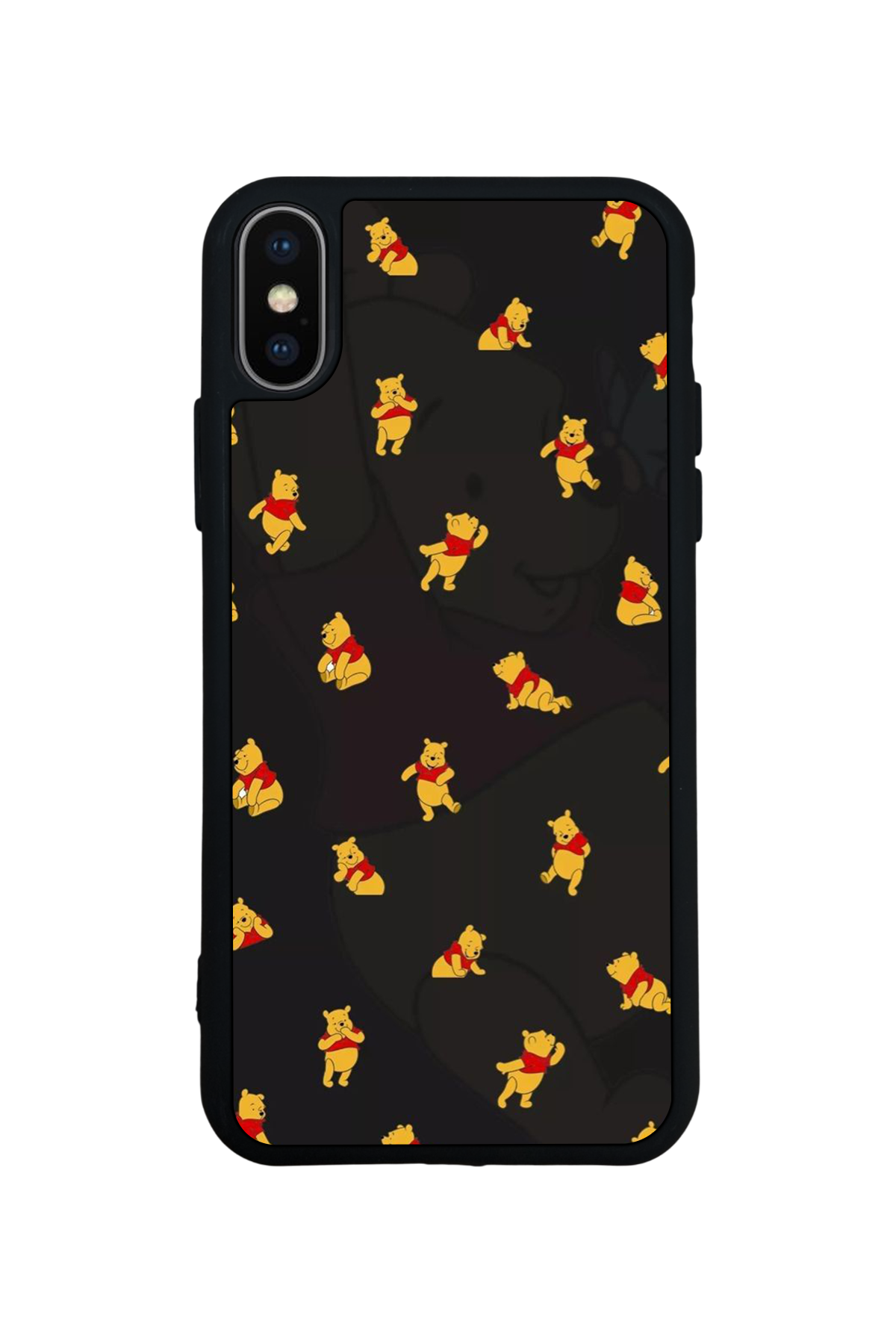 iPhone X/ XS Uyumlu Winnie Tasarımlı Glossy Premium Kılıf