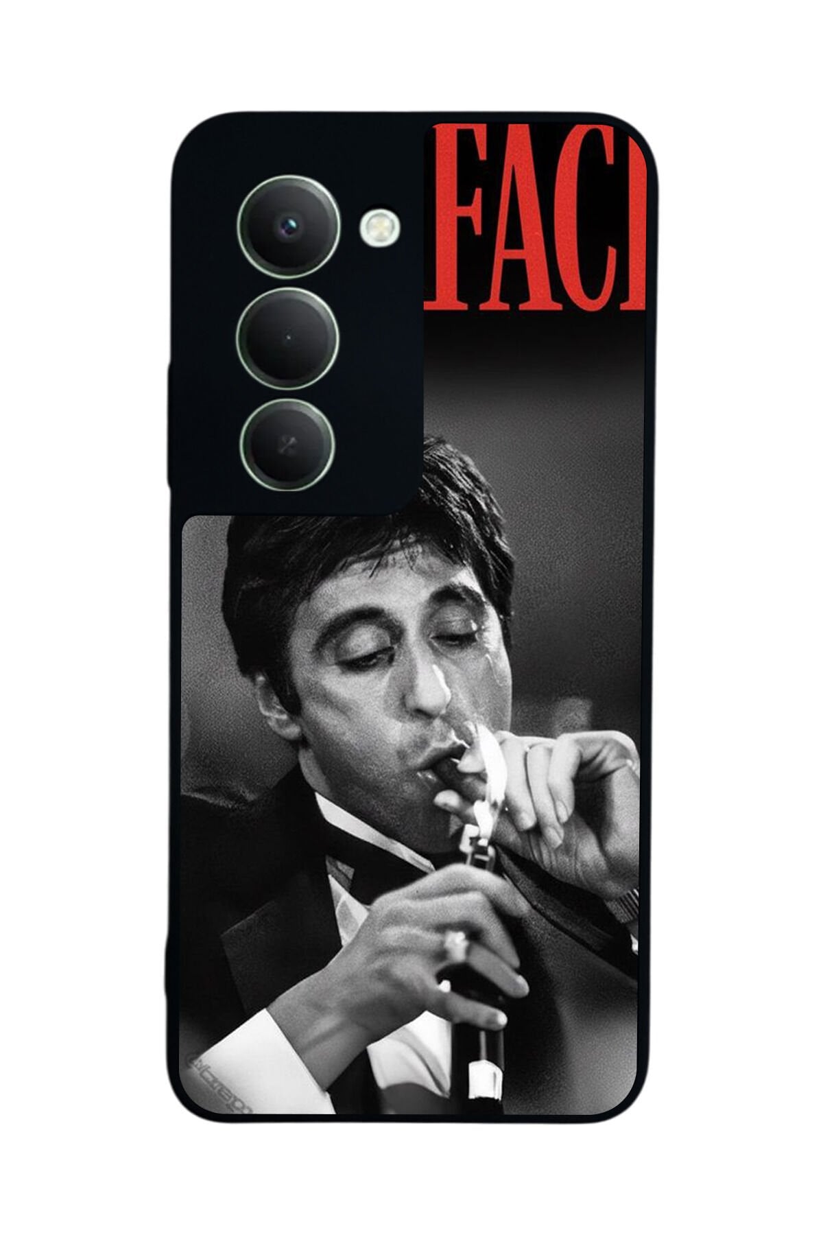 Xiaomi Redmi 15 5G Uyumlu Scarface Tasarımlı Glossy Premium Kılıf