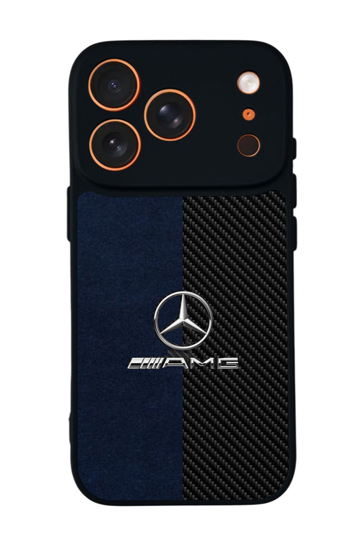 iPhone 17 Pro Max Uyumlu Mercedes Tasarımlı Glossy Premium Kılıf