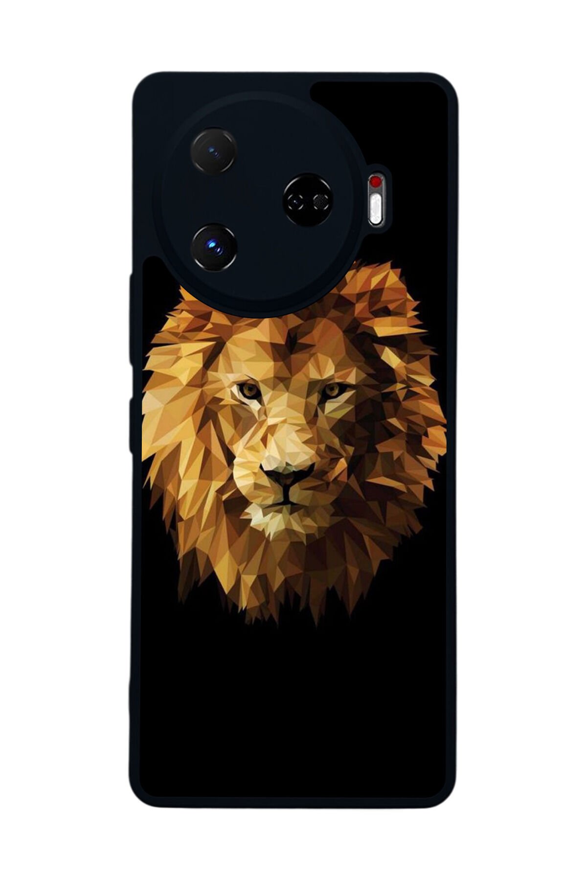 Tecno Camon 30 Pro Uyumlu Aslan Tasarımlı Glossy Premium Kılıf