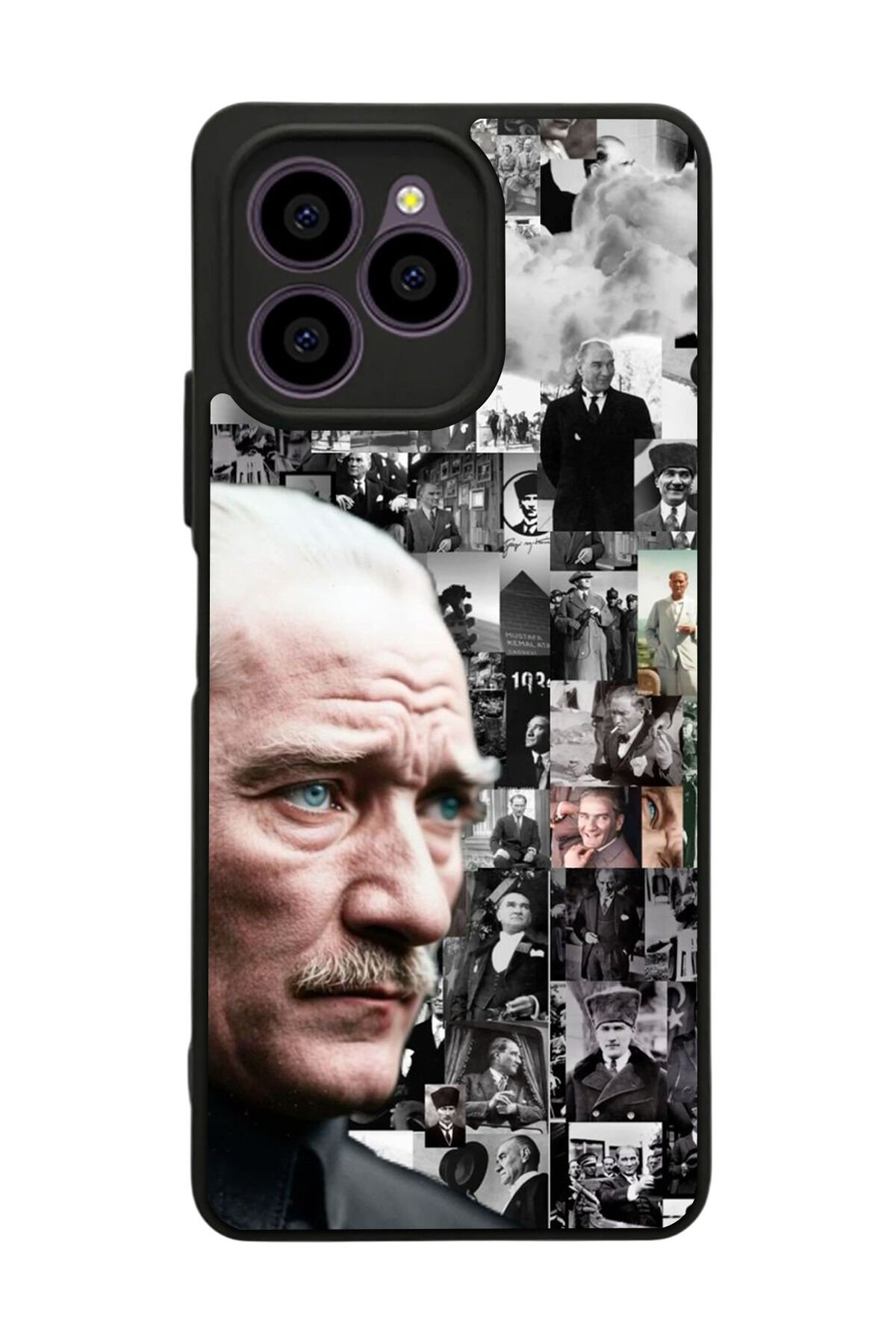 Omix X6 Uyumlu Mustafa Kemal Ataturk Tasarımlı Glossy Premium Kılıf