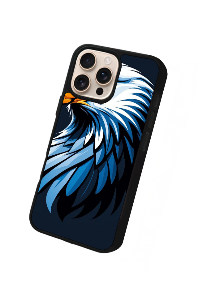 iPhone 16 Pro Max Uyumlu Besiktas Tasarımlı Glossy Premium Kılıf