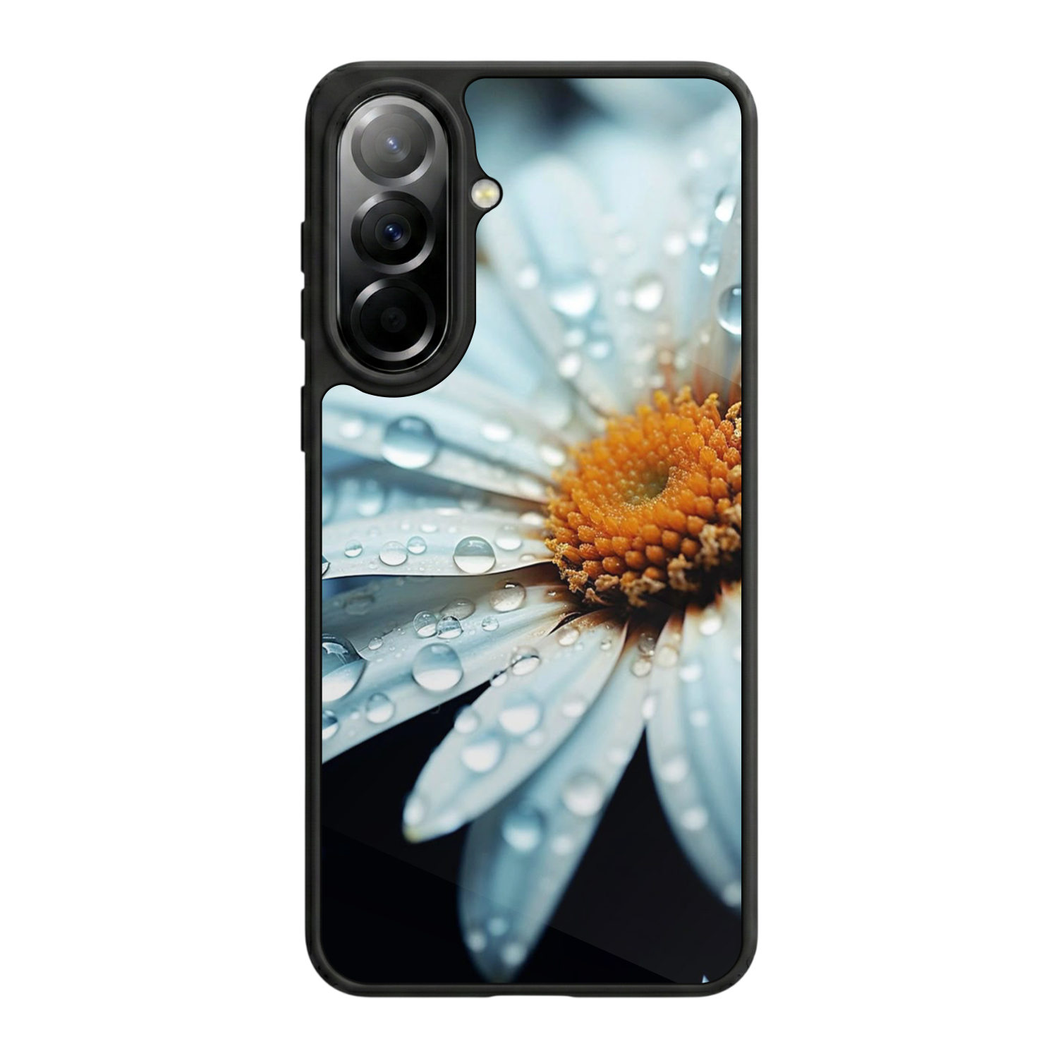 Samsung Galaxy A37 Uyumlu Cicek Tasarımlı Glossy Premium Kılıf