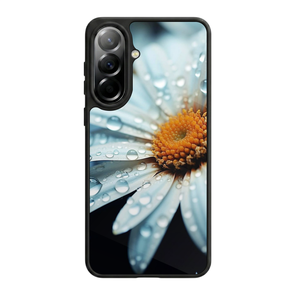 Samsung Galaxy A37 Uyumlu Cicek Tasarımlı Glossy Premium Kılıf