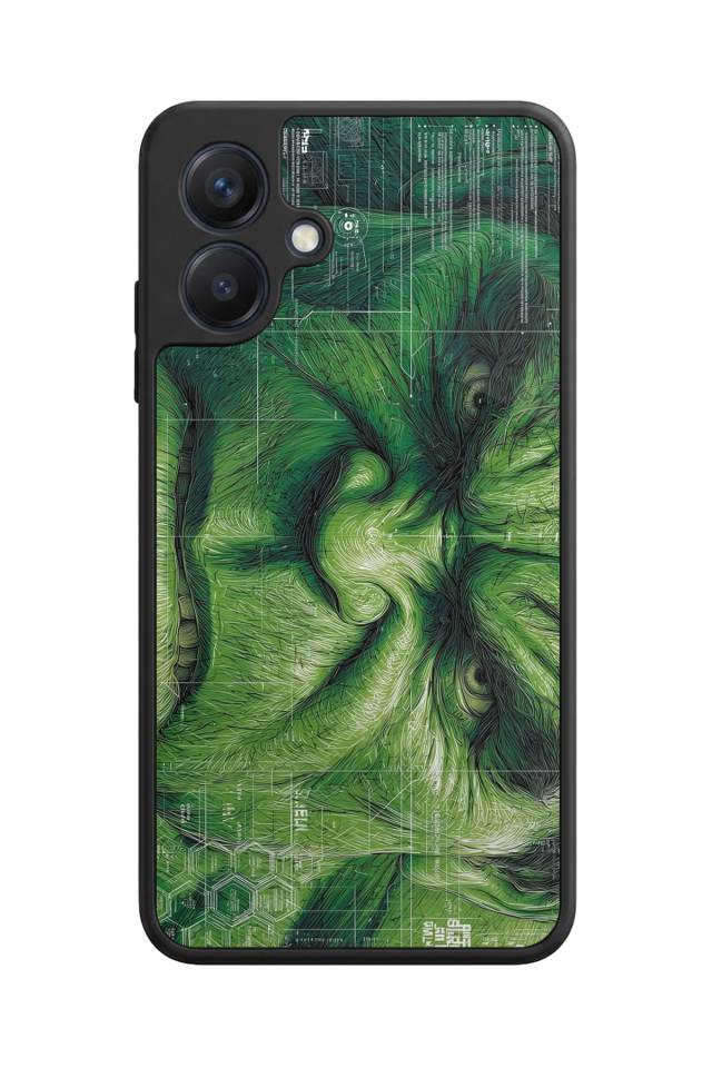 Samsung Galaxy A07 Uyumlu Hulk Tasarımlı Glossy Premium Kılıf