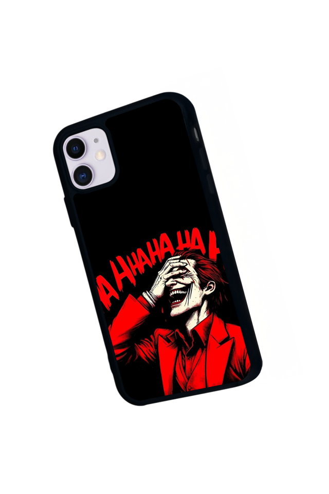 iPhone 11 Uyumlu Joker Tasarımlı Glossy Premium Kılıf