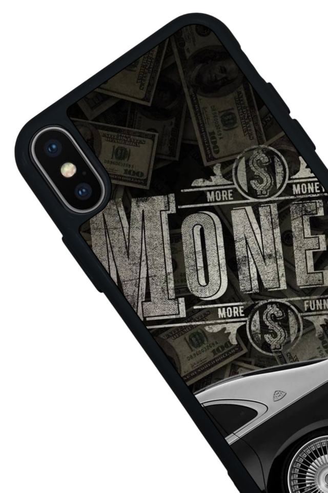 iPhone XS Max Uyumlu Money Para Tasarımlı Glossy Premium Kılıf