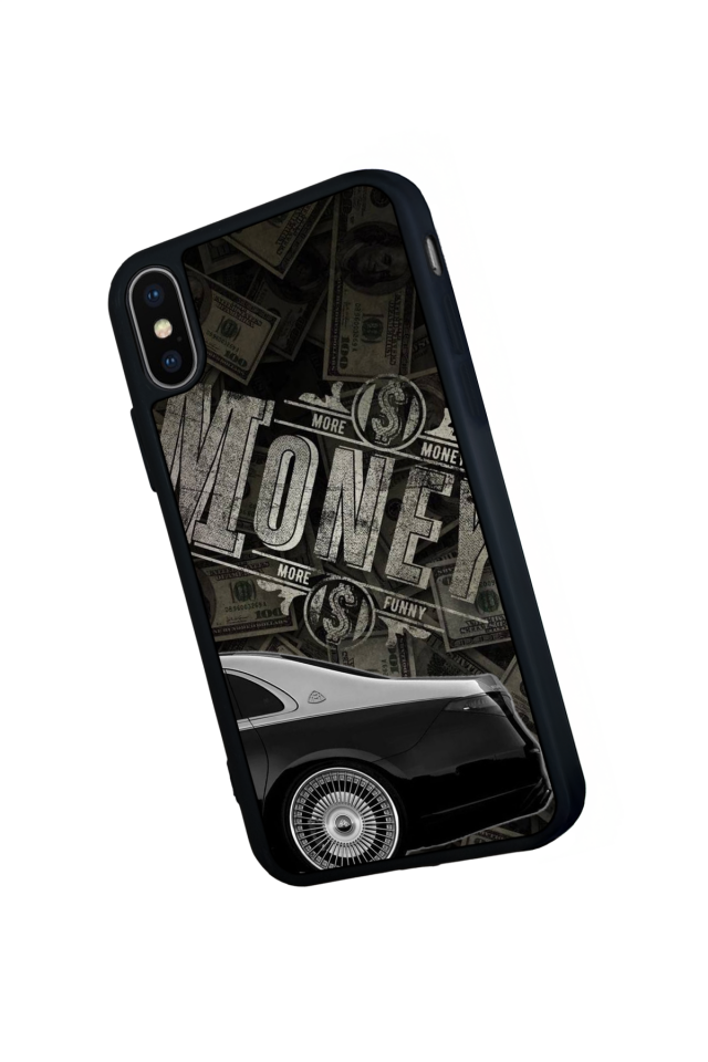 iPhone XS Max Uyumlu Money Para Tasarımlı Glossy Premium Kılıf